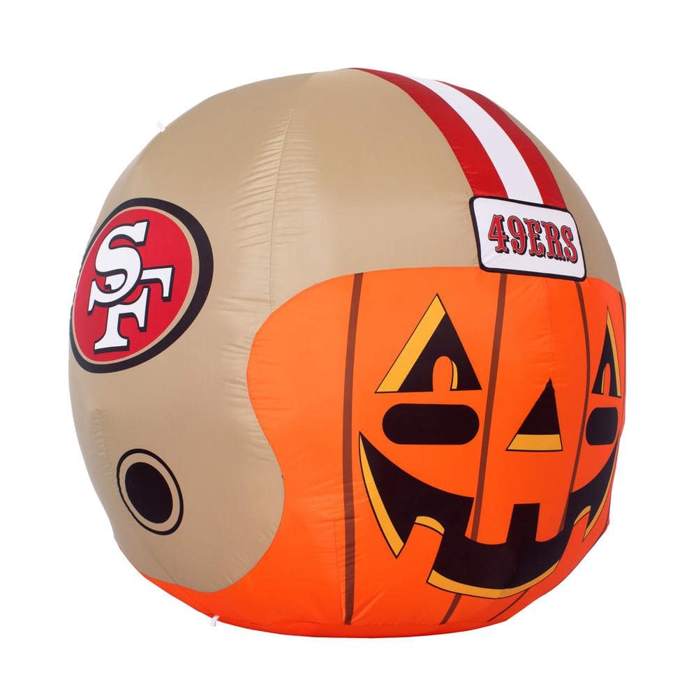 49ers inflatable 2024 lawn helmet