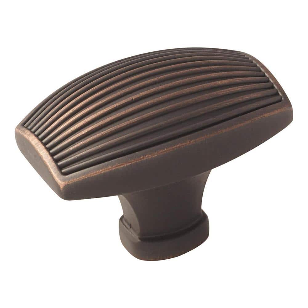 Sea Grass 1-3/4 in. (44mm) Traditional Oil-Rubbed Bronze Bar Cabinet Knob