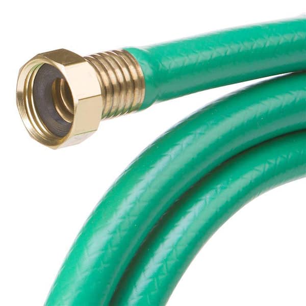  Atlantic Female to Female Heavy Duty Garden Hose 5/8 Inch x 3  Foot Green Water Hose Short Connection Leader Hose (3FT Female-Female) :  Patio, Lawn & Garden