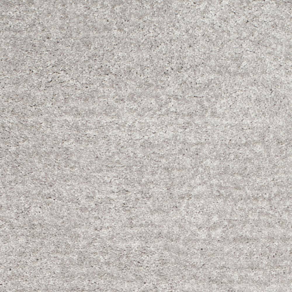 Luxe Silver Shag 5' x 8' Hand-Tufted Rectangular Area Rug