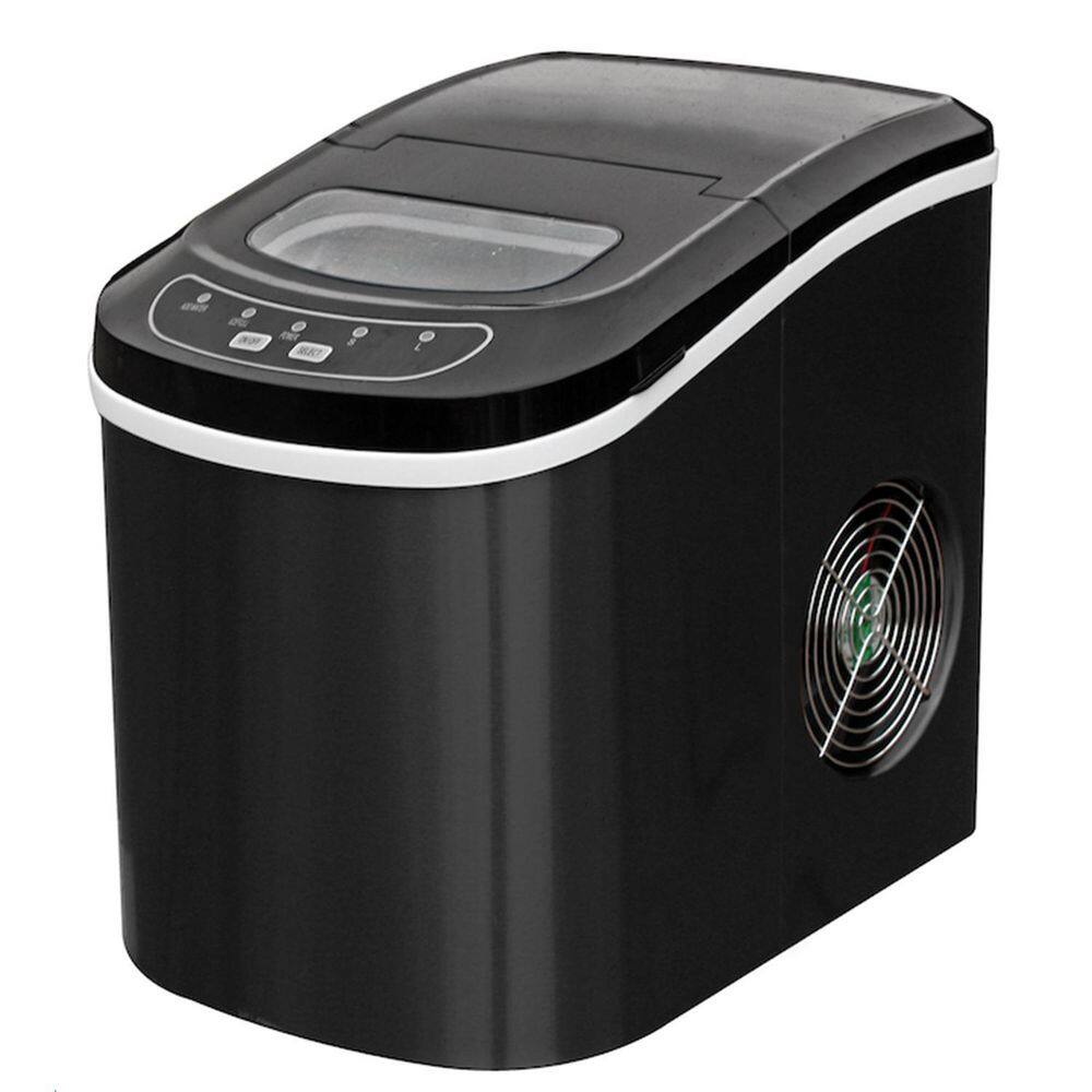WANDOR 26 lbs. Compact Portable Top Load Ice Maker in Black HZB12A