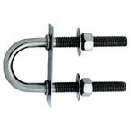 1/2-13 x 3-1/4 in. Bow Eye U-Bolt Stainless Steel