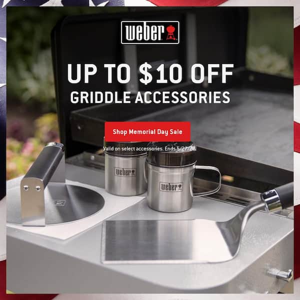 Outdoor Griddle Cleaning 6-Piece Set
