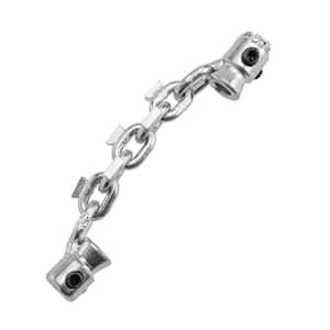 FlexShaft Drain Cleaning, 1-1/2 in. Single Carbide Tipped Chain Knocker and Head, 1-1/4 to 1-1/2 in. Pipes