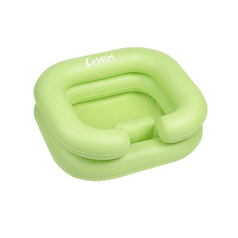 Inflatable Shampoo Basin - Portable Shampoo Bowl, Hair Washing Basin for Be