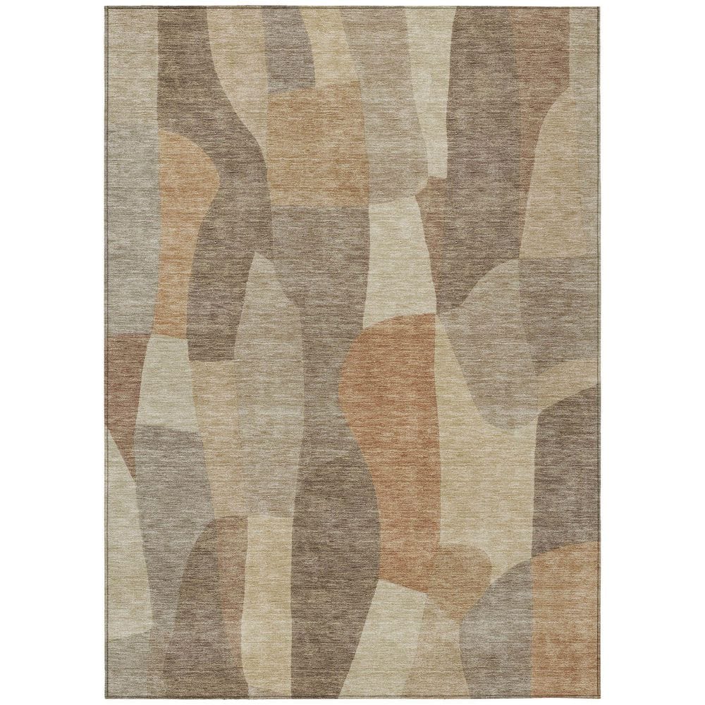 Chantille Machine Washable Indoor/Outdoor Abstract ACN2376 Khaki 10 ft. x 14 ft. Area Rug price history on PriceWatchPro