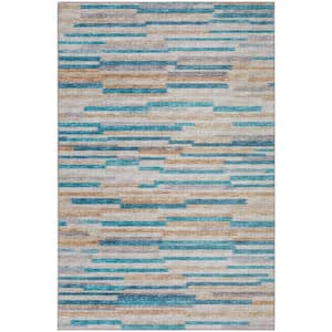 Modena Riviera 3 ft. x 5 ft. Striped Area Rug