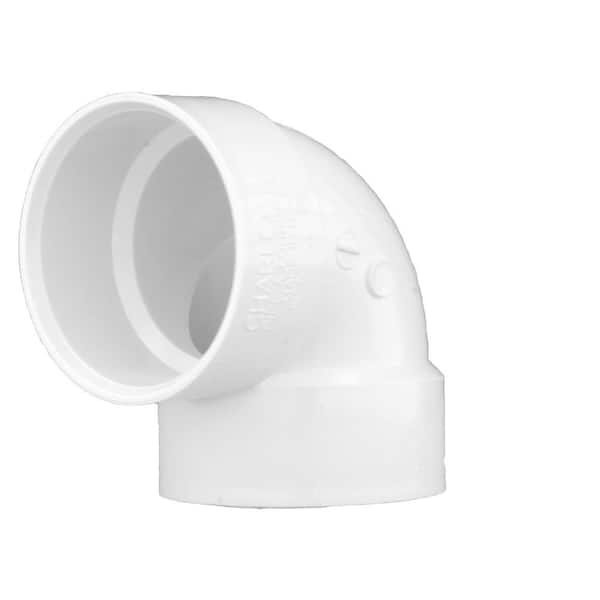 Charlotte Pipe 1-1/2 in. PVC DWV 90° Hub x Hub Vent Elbow