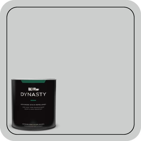 BEHR DYNASTY 1 qt. #N500-2 Loft Space Semi-Gloss Enamel Interior Stain-Blocking Paint and Primer