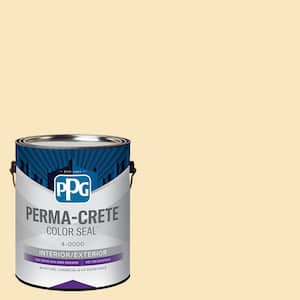 Color Seal 1 gal. PPG1204-3 Creamy Custard Satin Interior/Exterior Concrete Stain