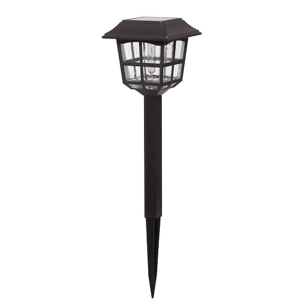Westinghouse Solar Coffee Brown Outdoor Integrated LED Landscape Path Light