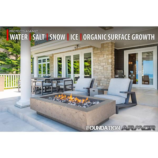 Foundation Armor - 5 gal. Penetrating Solvent Based Silane Siloxane Concrete Sealer and Masonry Water Repellent