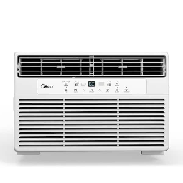 10,000 BTU (DOE) 115-Volts Window Air Conditioner Cools 450 sq. ft. with Remote in White