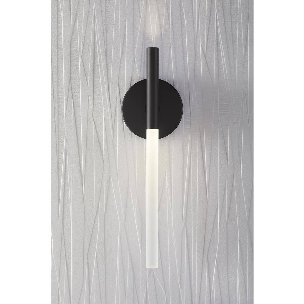 Polished Nickel Minimalist LED Wall Sconce