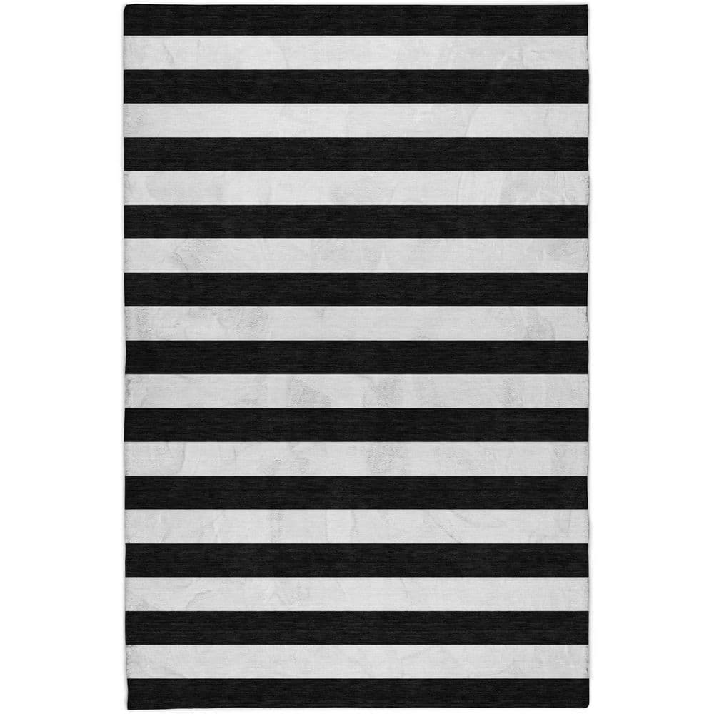 Dream Shag Premium Machine Washable Abstract ADS528 Black 10 ft. x 14 ft. Area Rug price history on PriceWatchPro