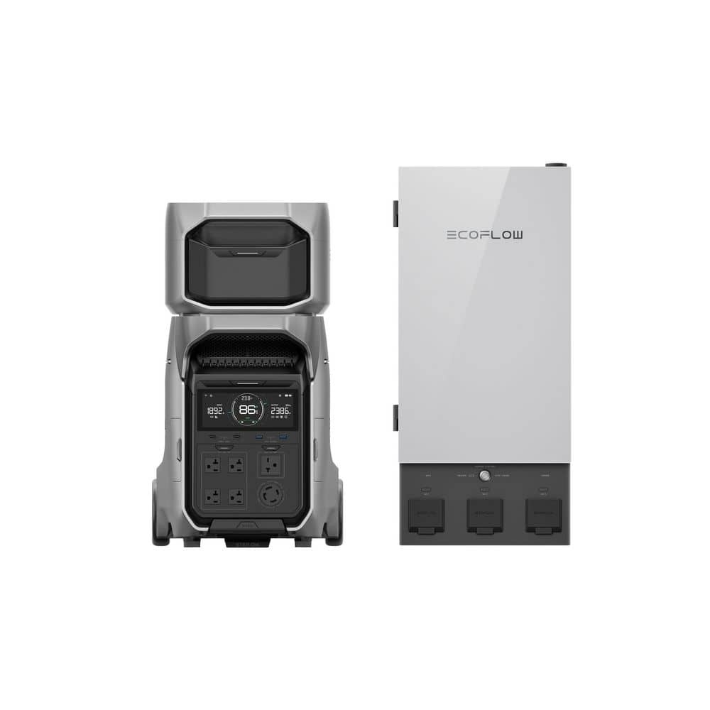 EcoFlow 8000Wh DELTA Pro 3 with Extra Battery and Smart Home