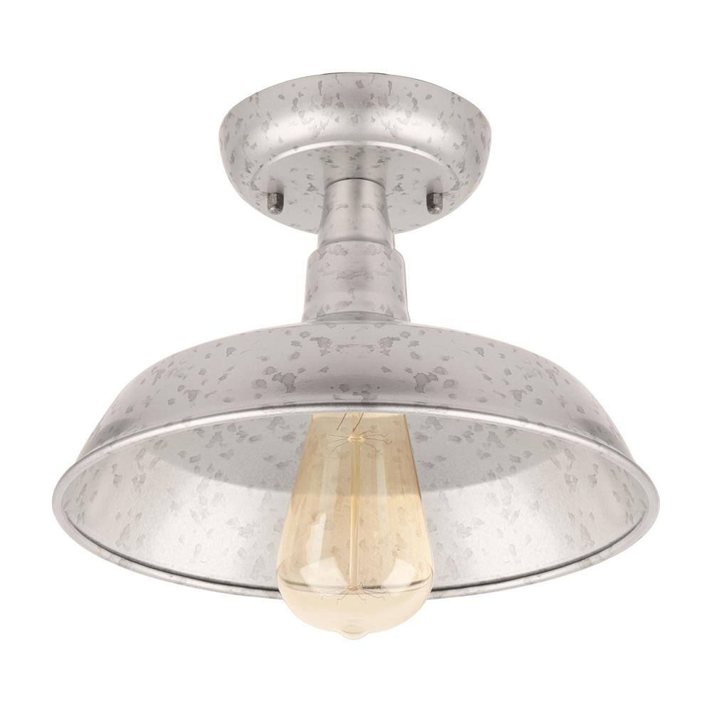 Dimmable 4-Light Track Lighting Kit - 35.6" Brushed Nickel Flush Mount Ceiling Fixture With Frosted Glass & Adjustable Arms