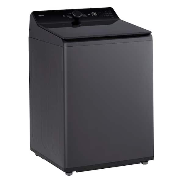 5.3 cu. ft. SMART Top Load Washer in Matte Black with Agitator, Easy Unload and TurboWash3D Technology