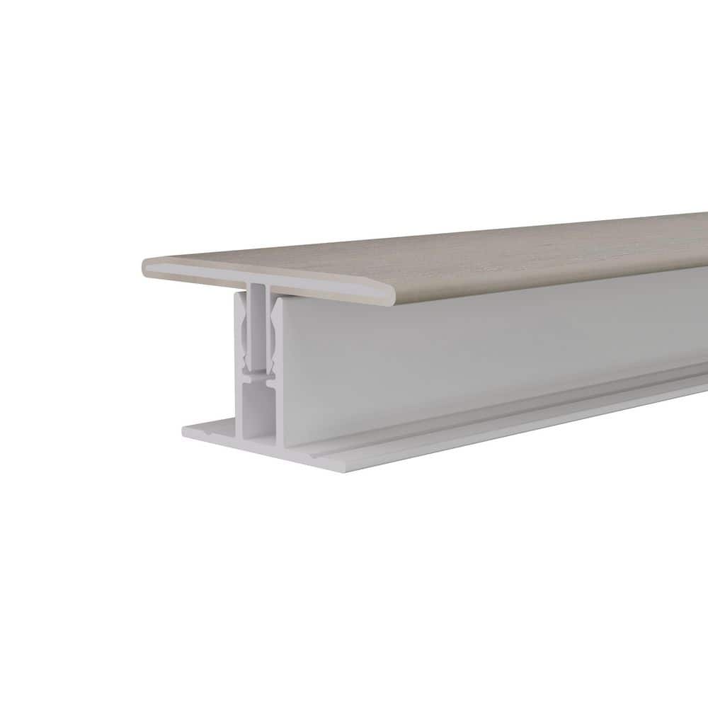 Alusions 1 in. x 2.19 in. x 8 ft. Roman Antique Composite Aluminum H Trim Kit  for .5 in. Board price history on PriceWatchPro