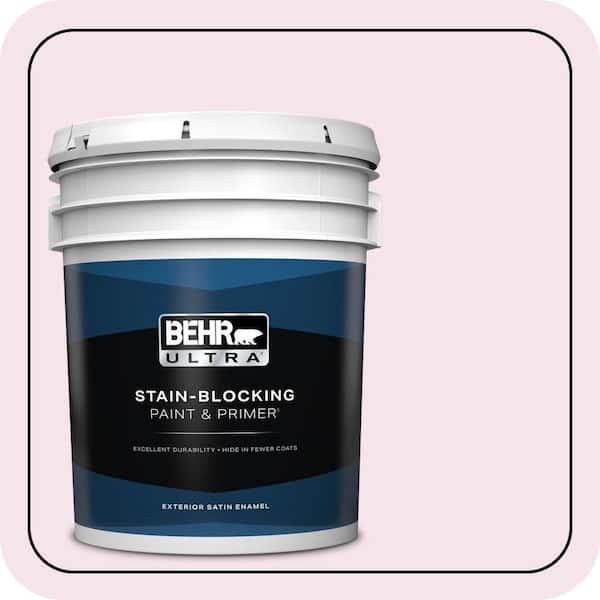 BEHR ULTRA 5 gal. #690A-1 Zephyr Satin Enamel Exterior Paint & Primer