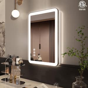 Rizitoc 55 in. W x 30 in. H Rectangular Framed Anti-Fog Wall