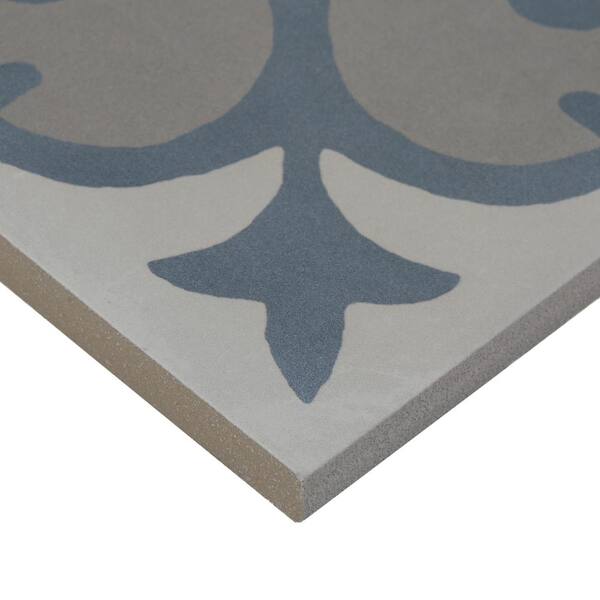 Marazzi D_Segni Lily 8 in. x 8 in. Glazed Porcelain Floor and Wall