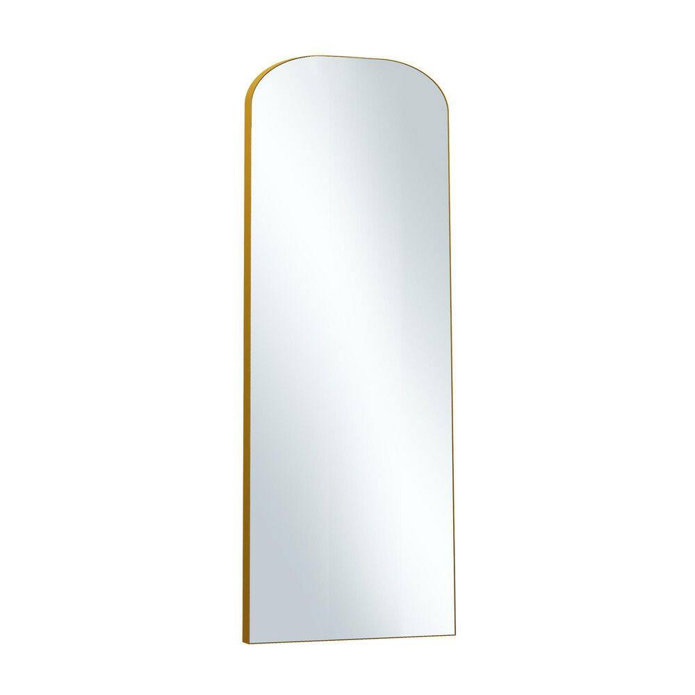PexFix Modern 22 in. W x 65 in. H Iron Frame Arch Full Length Mirror in