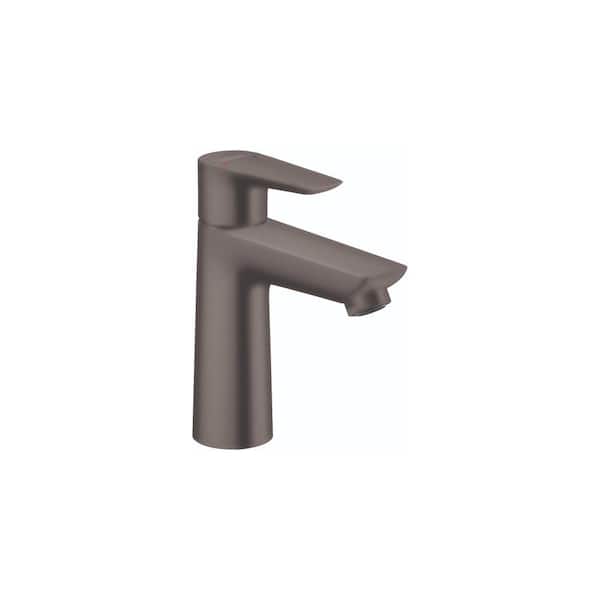 Talis E Single Hole Single-Handle Bathroom Faucet in Brushed Black Chrome