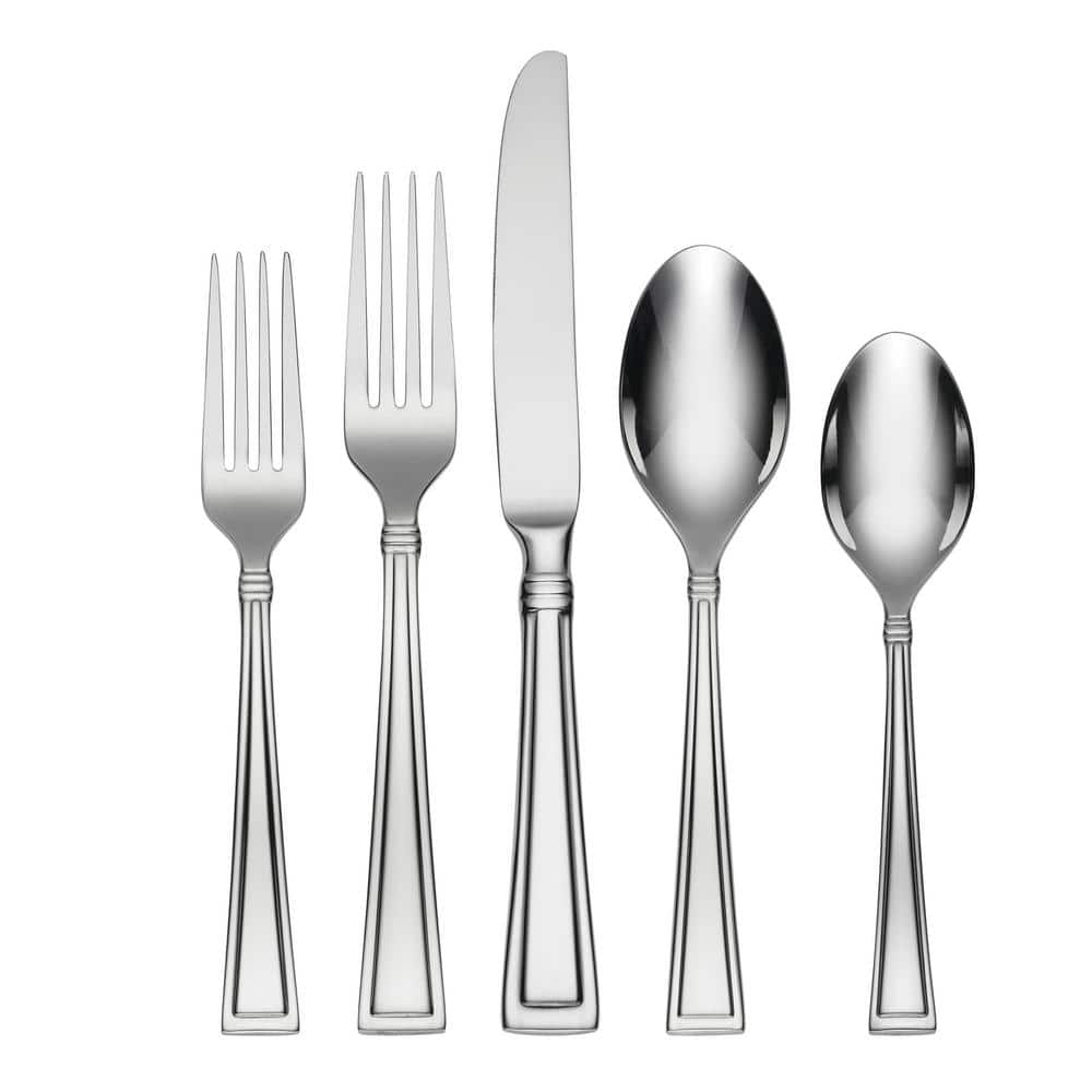 Oneida Butler 20-Piece Silver 18/0-Stainless Steel Flatware Set (Service for 4)