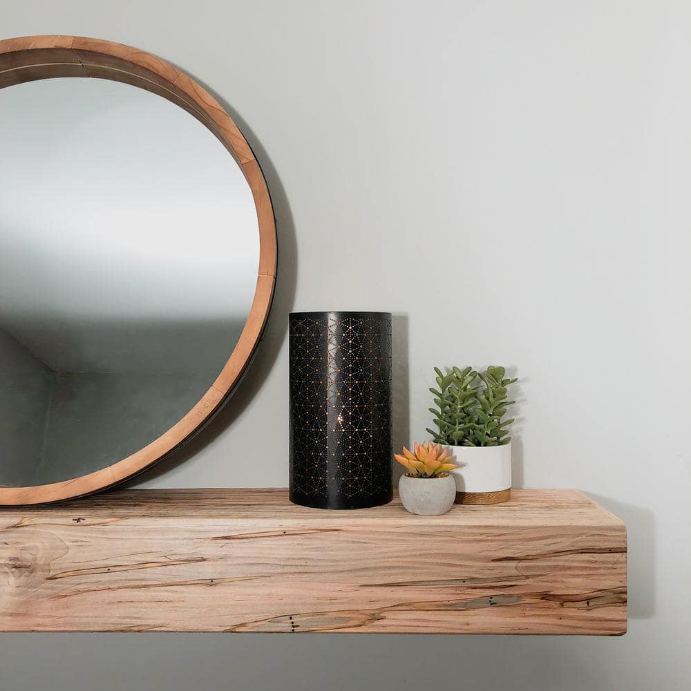 Gray Ambrosia Maple Floating Wall Shelf Mantel