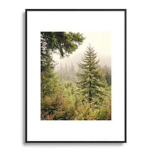 Catherine McDonald Into The Mist Metal Framed Nature Art Print 18 in. x 24 in.