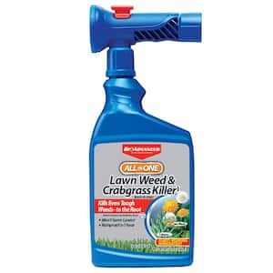 32 oz. Ready-to-Spray All-in-1-Lawn Weed and Crabgrass Killer