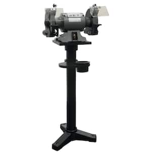 10 in. Shop Bench Grinder with Stand JBG-10B, 1-1/2 HP 115-Volt