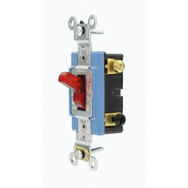 Leviton 15 Amp Industrial Grade Heavy Duty Single-Pole Pilot Leviton 15 Amp Industrial Grade Heavy Duty Single-Pole Pilot