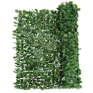 2 in. Plastic Faux Ivy Leaf Decorative Privacy Fence