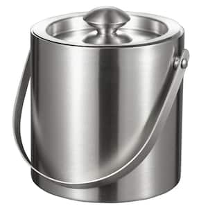 Francois 3 qt. Stainless Steel Double Wall Ice Bucket