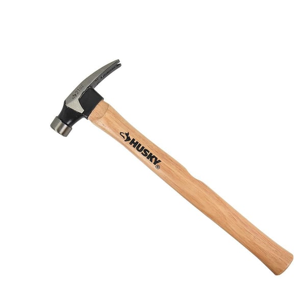 21 oz. Wood Milled Face with 17.7 in. Hickory Framing Hammer