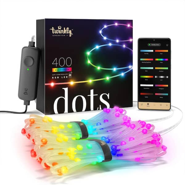Dots 400 RGB LED USB Flexible Light String (Gen II)