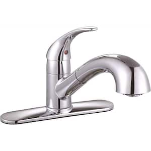 Sanibel Single-Handle Pull-Out Sprayer Kitchen Faucet in Chrome