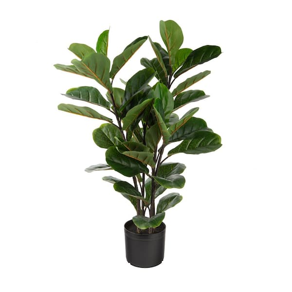 Fiddle Leaf Fig 35 in. Indoor/Outdoor Artificial