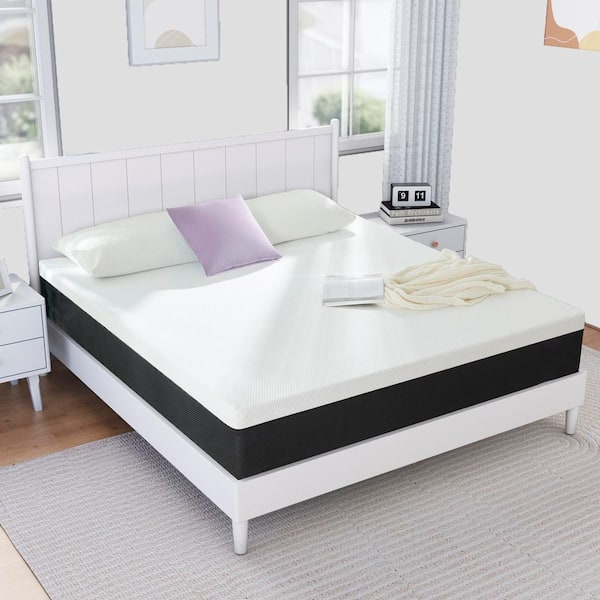 10 in. Medium Memory Tight Top Full Mattress, Bed in a box
