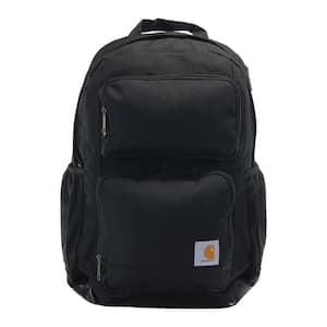 1.57 in. Horizontal Zip Tote Backpack Black OS