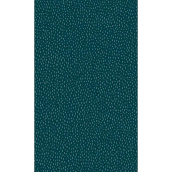 Walls Republic Teal Dotted Plain Simple Textured Wallpaper with Non-Woven  Material Non-Pasted Covered 57 sq. ft. Double Roll R7607 - The Home Depot