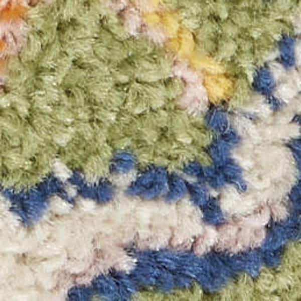 2 X 12 Red Medallion Washable Area Rug Runner Rug