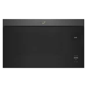 30 in. 1.1 cu. ft. Over-the-Range Microwave in Black Stainless with Turntable-Free Design