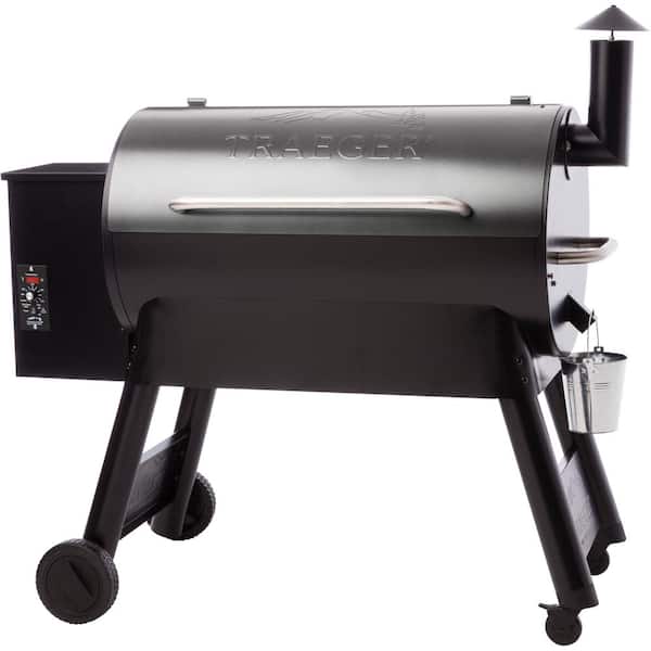 Traeger Eastwood 34 Wood Pellet Grill and Smoker in Silver Vein