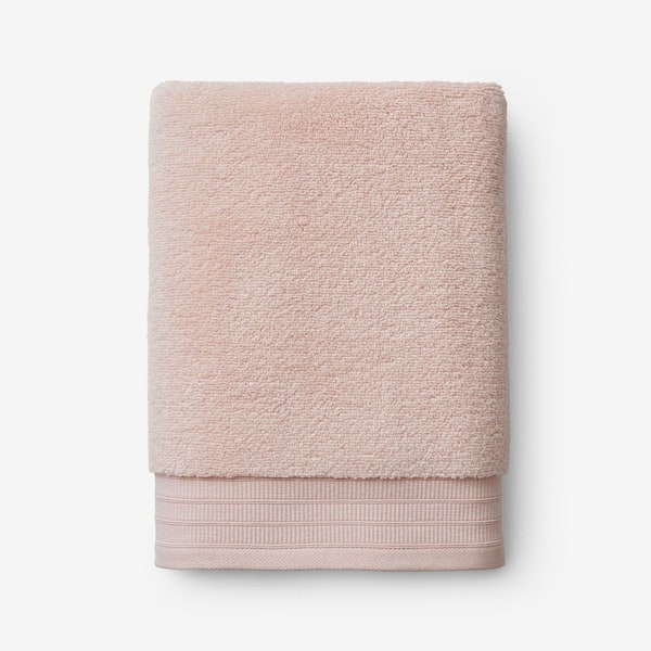 Company Cotton Plush Spa Solid Rose Quartz Cotton Single Bath Towel