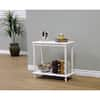 Homecraft Furniture White End Table WH163 - The Home Depot