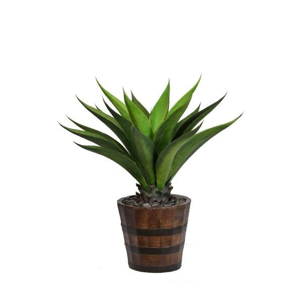 Laura Ashley 40 in. Tall Giant Aloe in Planter