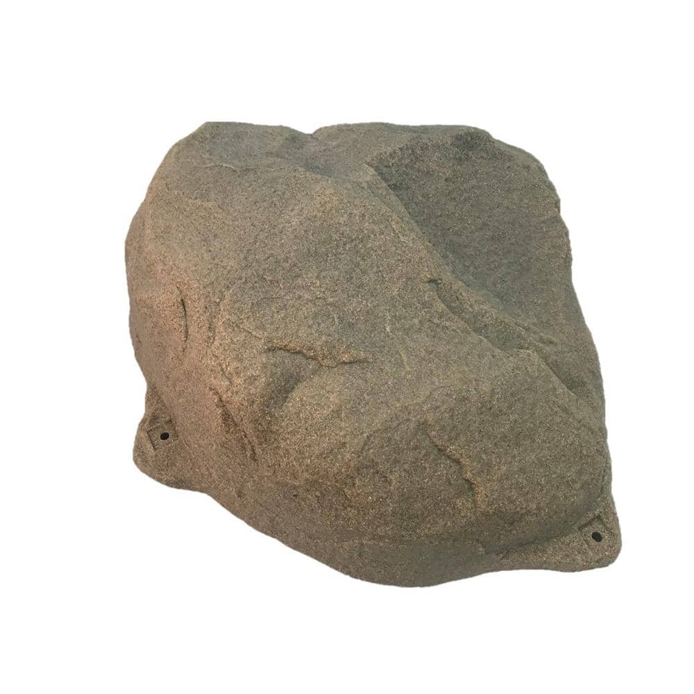 Outdoor Essentials 31 in. x 27 in. x 16.5 in. Gray Address Rock 204951 -  The Home Depot